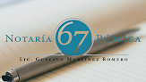 Notaria Pública No. 67
